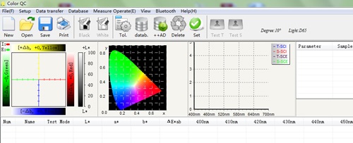 CS660 Spectrophotometer Software